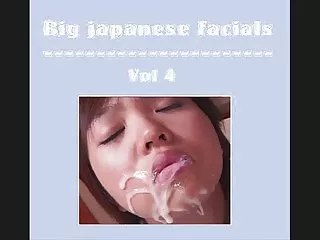 Gros facial japonais volume, 4 grandes porno en extérieur pour de l'argent