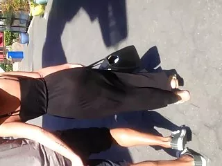 Asie ceinture, voir à travers les vêtements noirs asiatiques sling